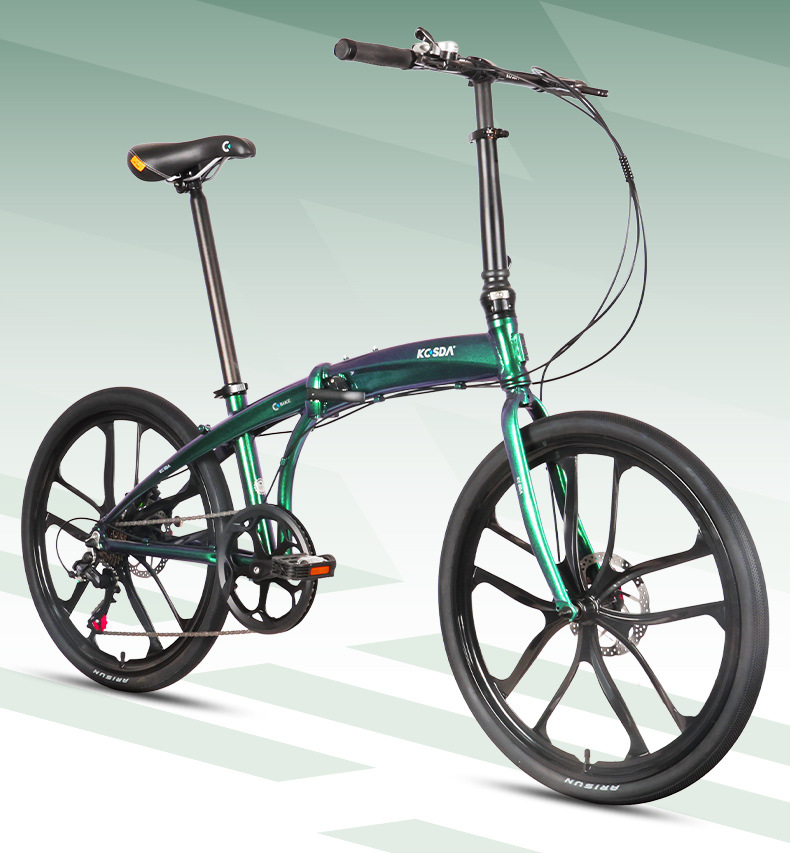 Commuting With Bike - 24-inch Aluminum Alloy Portable Ultra-light Folding