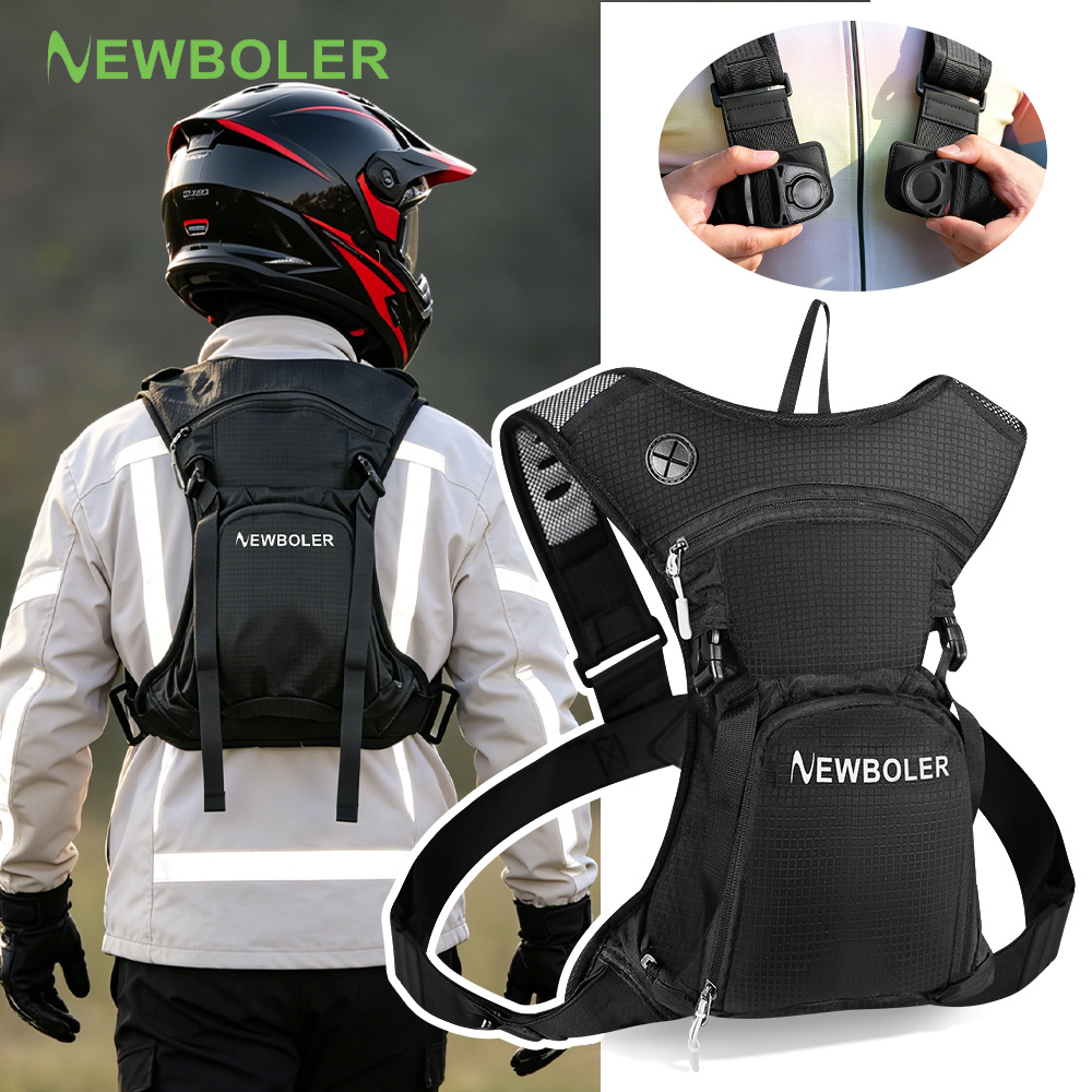 Cycling Commute Backpack - NEWBOLER 8L Motorcycle Cycling Hydration Pack