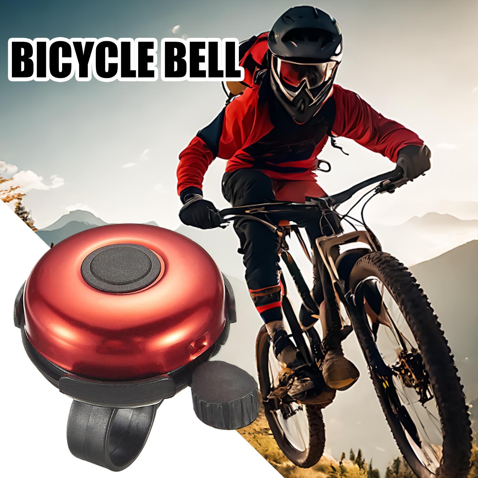 Bell Handlebar Ring - 100dB Loud Bicycle Bell, Universal Alloy