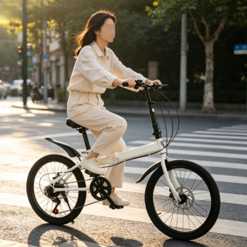 Cycling Commute Speed - Folding Bicycle 20 Inch Men Women
