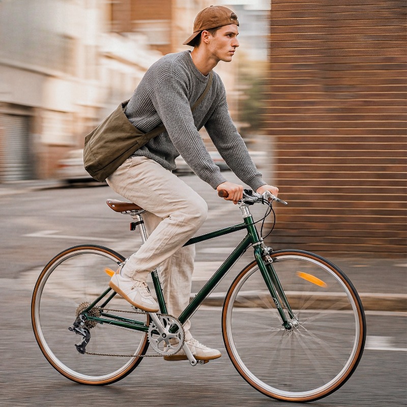 Bicycle flat handle road bike  - Cycling Commute Speed 评论和价格
