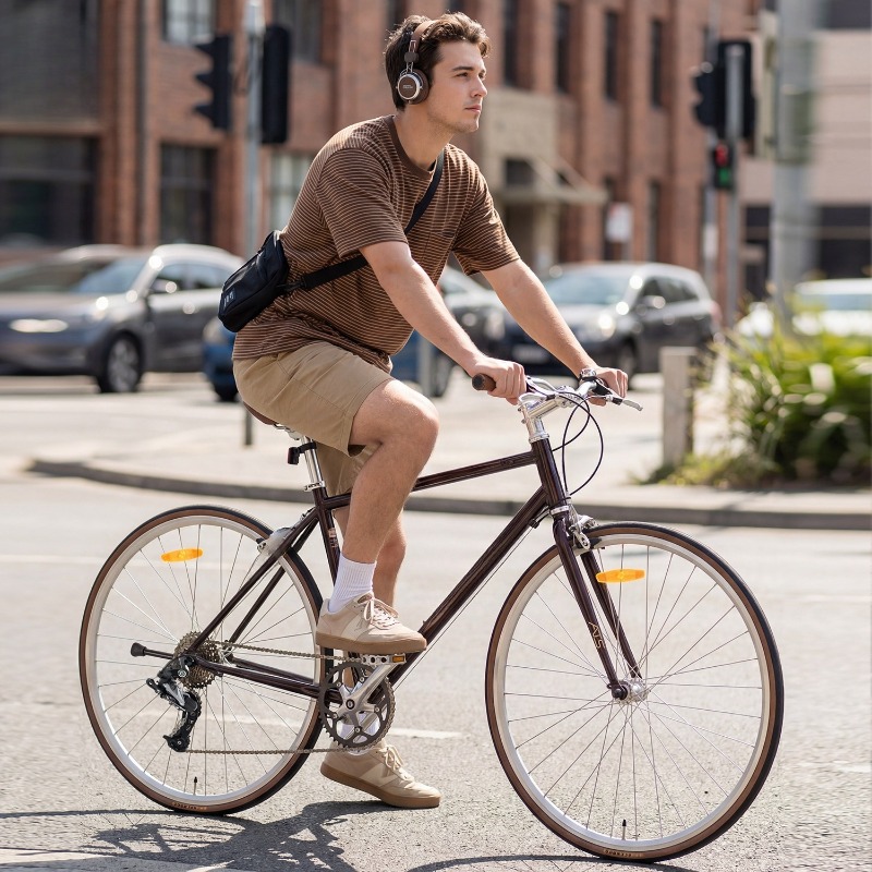 Bicycle flat handle road bike  - Cycling Commute Speed 评论和价格