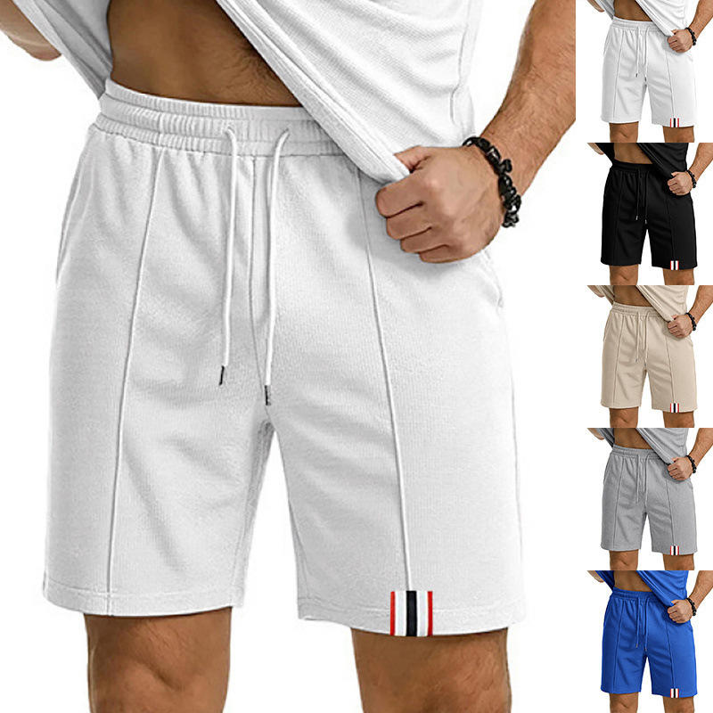 Summer Casual Loose Men's Beac - Cycling Shorts For Commute 评论和价格