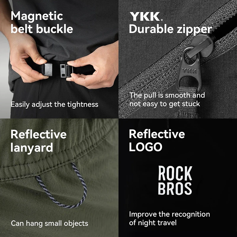 ROCKBROS Men's Quick-Dry Breat - Cycling Shorts For Commute 评论和价格