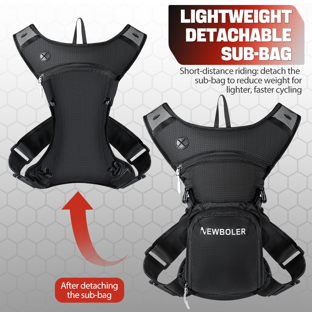 NEWBOLER 8L Motorcycle Cycling - Cycling Commute Backpack 评论和价格