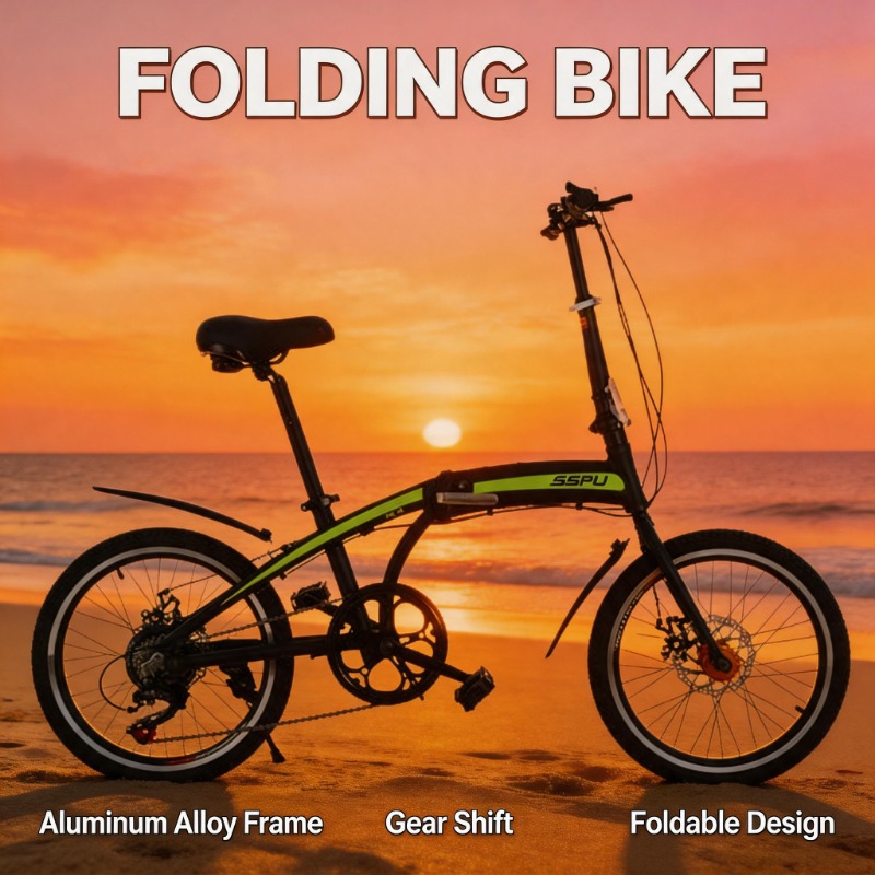 20-Inch Lightweight Aluminium  - Commuting With Bike 评论和价格