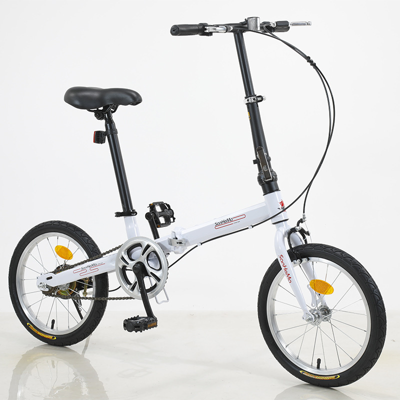 Sanhema 16 Inch Folding Bicycl - Cycling Commute Speed 评论和价格