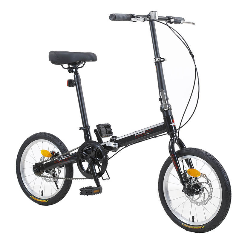 Sanhema 16 Inch Folding Bicycl - Cycling Commute Speed 评论和价格