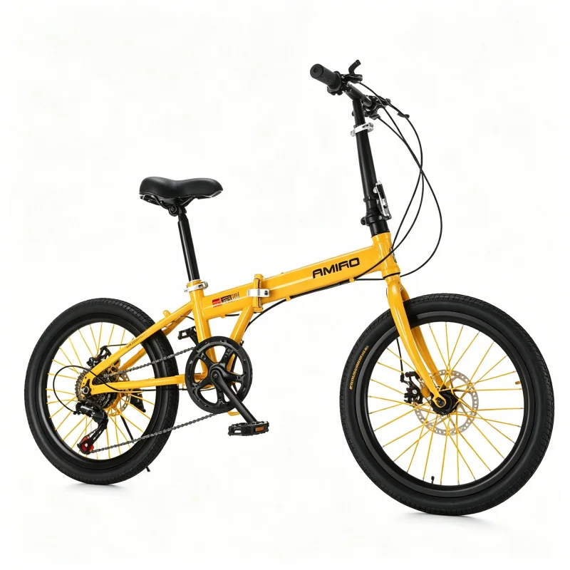20 Inch Yellow Spoke Wheel Fol - Commuting With Bike 评论和价格