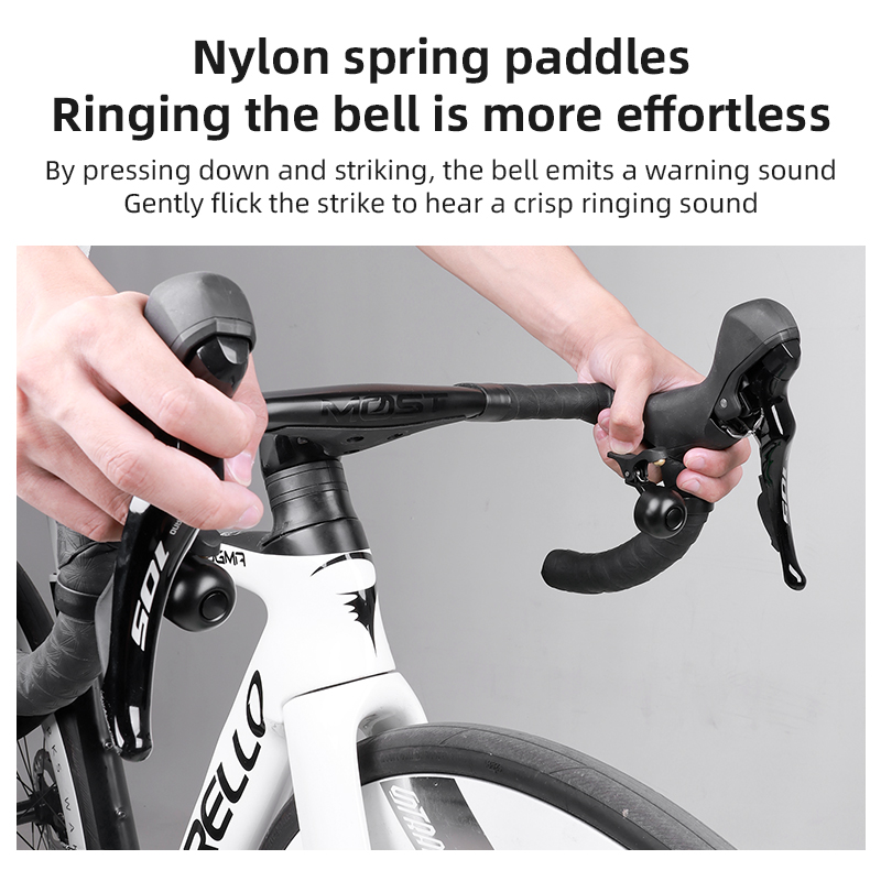 Portable Bicycle Bell for Road - Bell Handlebar Ring 评论和价格