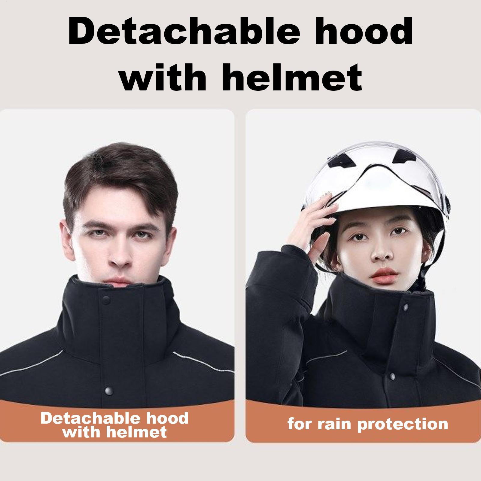 Motorcycle Winter Jacket 4-Poc - Winter Cycling Commute 评论和价格