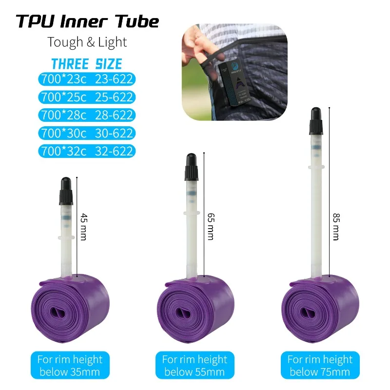 NPY Road Bicycle TPU Inner Tub - Inner Tube 700C 评论和价格