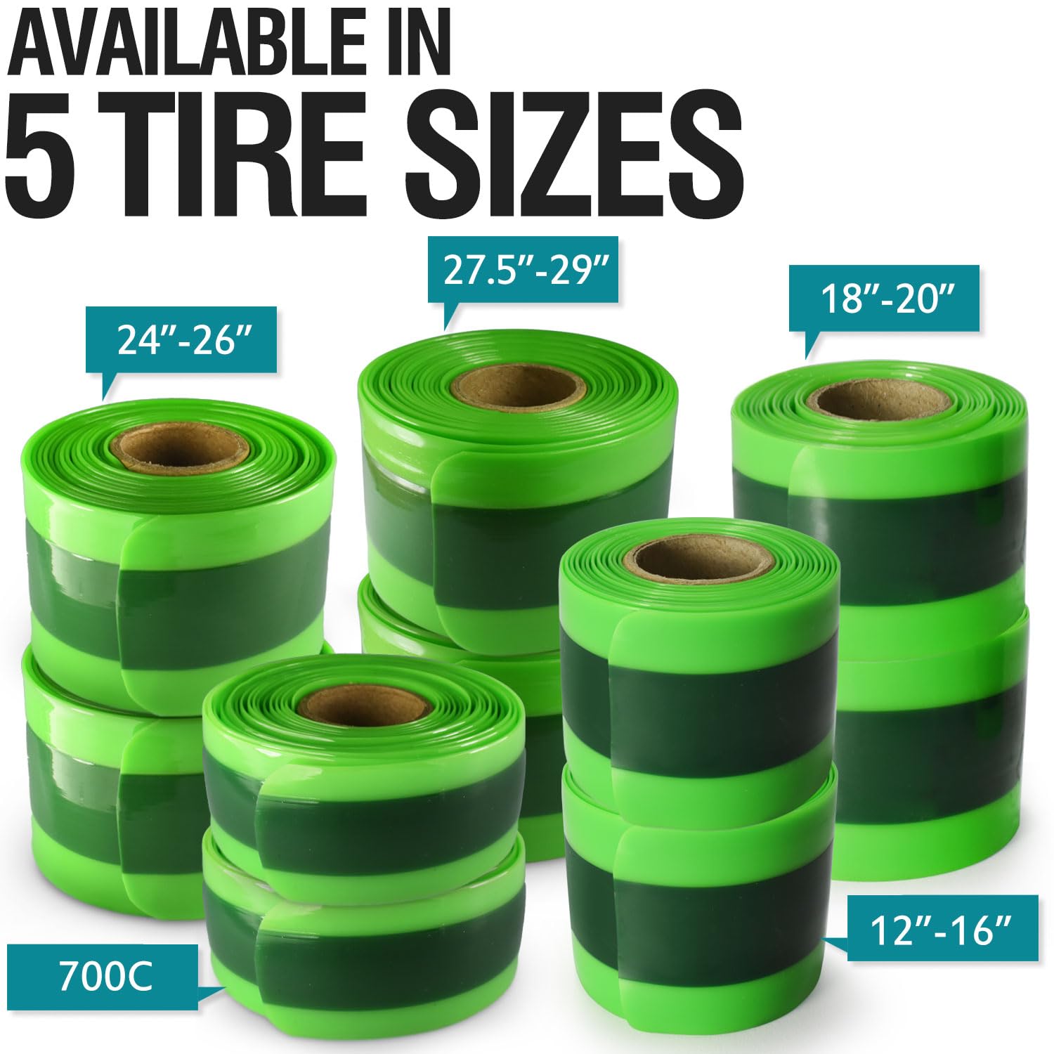 Bike Tire Liner-Help Prevent F - Inner Tube 700C 评论和价格