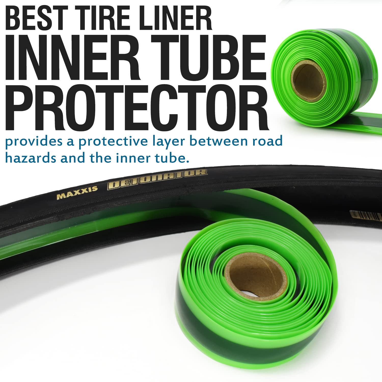 Bike Tire Liner-Help Prevent F - Inner Tube 700C 评论和价格