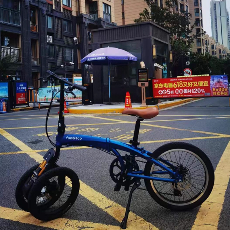 20/16-inch Dual-Front-Wheel Fo - Commuting With Bike 评论和价格