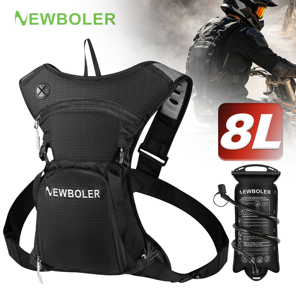 NEWBOLER 8L Motorcycle Cycling - Cycling Commute Backpack 评论和价格