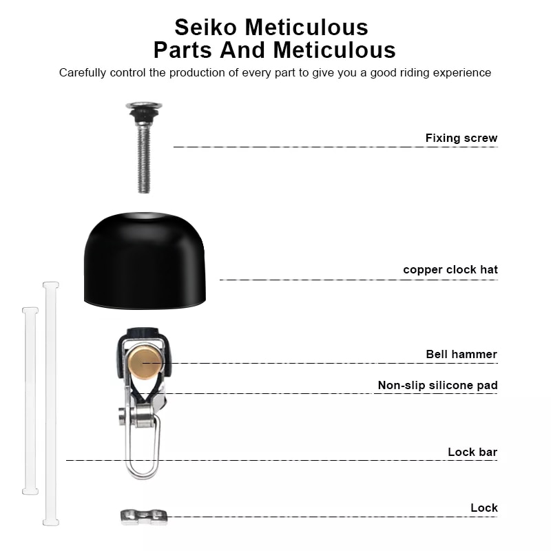 Bicycle Bell Retro Classical C - Bell Handlebar Ring 评论和价格