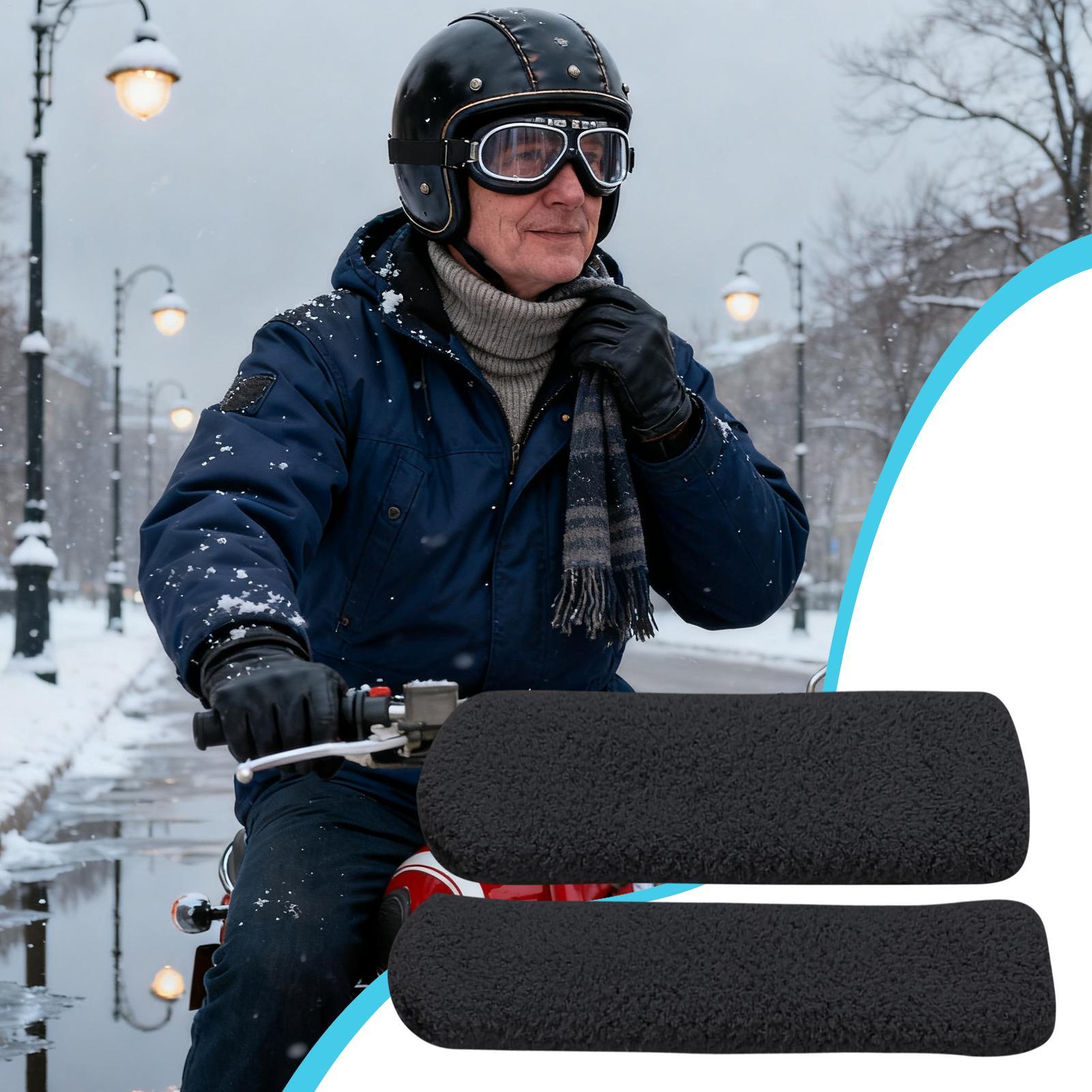 Motorcycle Handlebar Covers St - Winter Cycling Commute 评论和价格