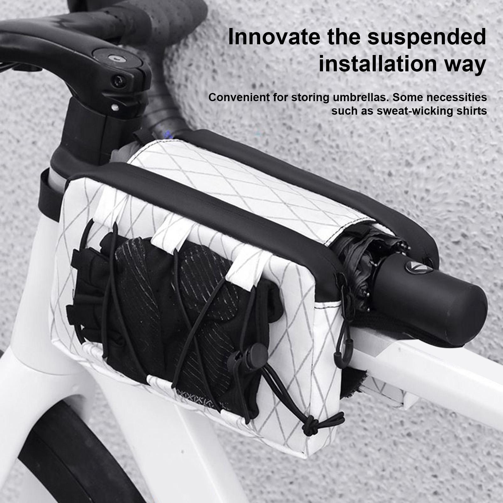 Bike Top Tube Bag Bicycle Fram - Cycling Commute Gear 评论和价格