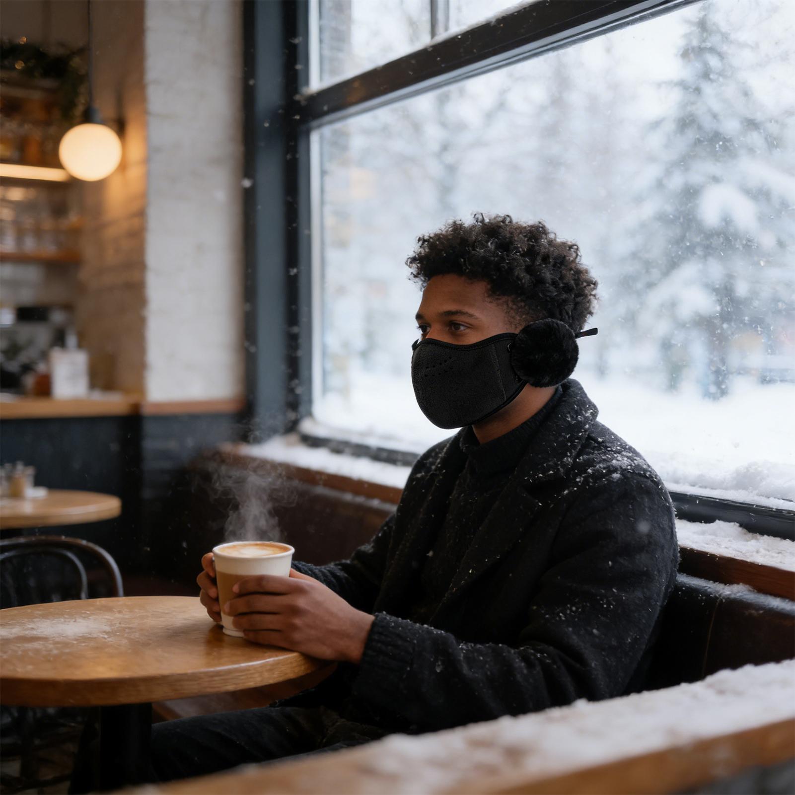 Face Mouth Cover Windproof Thi - Winter Cycling Commute 评论和价格