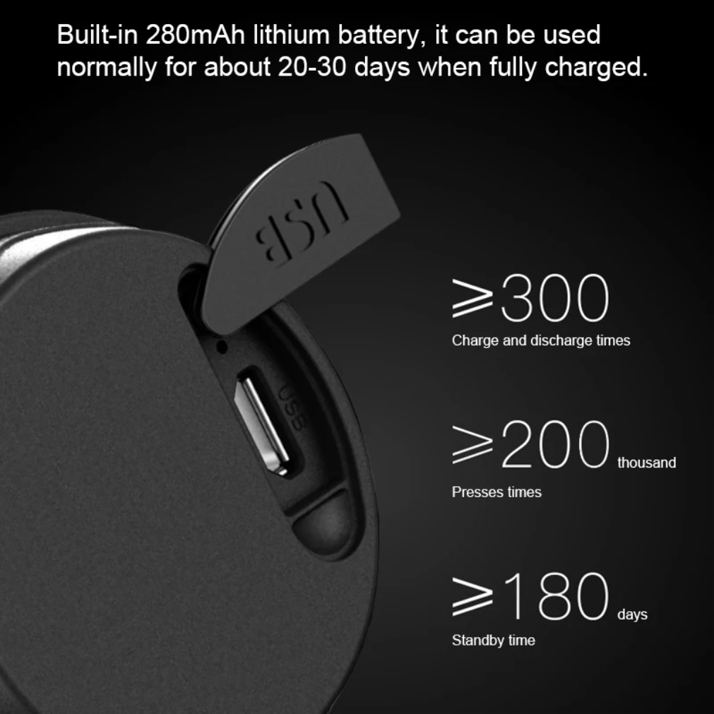 Bicycle Electric Bell USB Rech - Bell Handlebar Ring 评论和价格