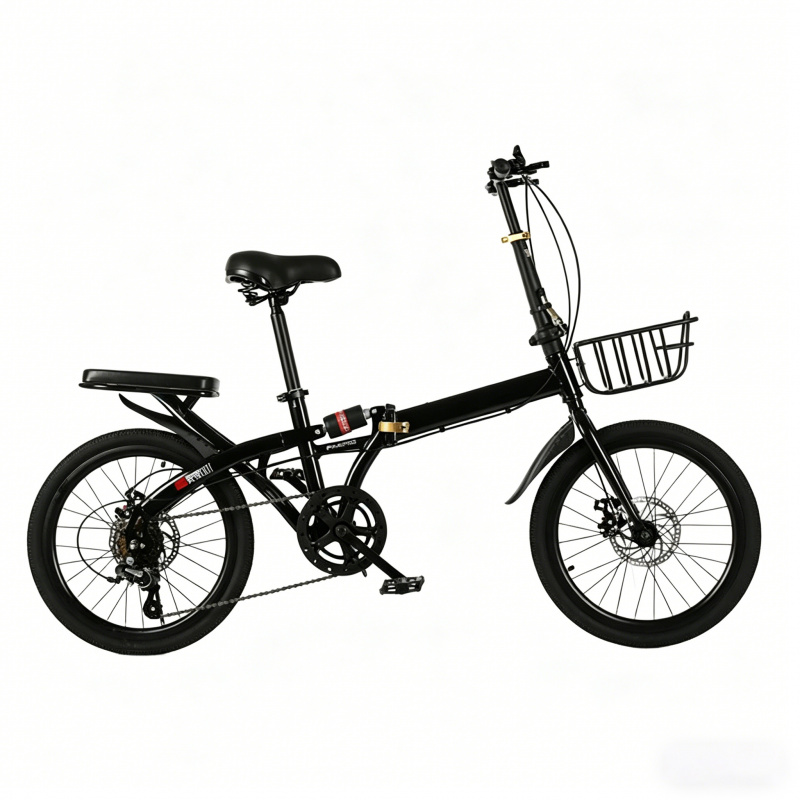 20Inch Folding Bike 7 Speed Ad - Commuting With Bike 评论和价格