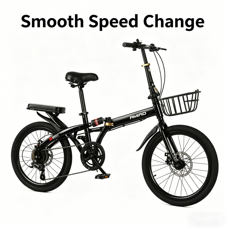 20Inch Folding Bike 7 Speed Ad - Commuting With Bike 评论和价格