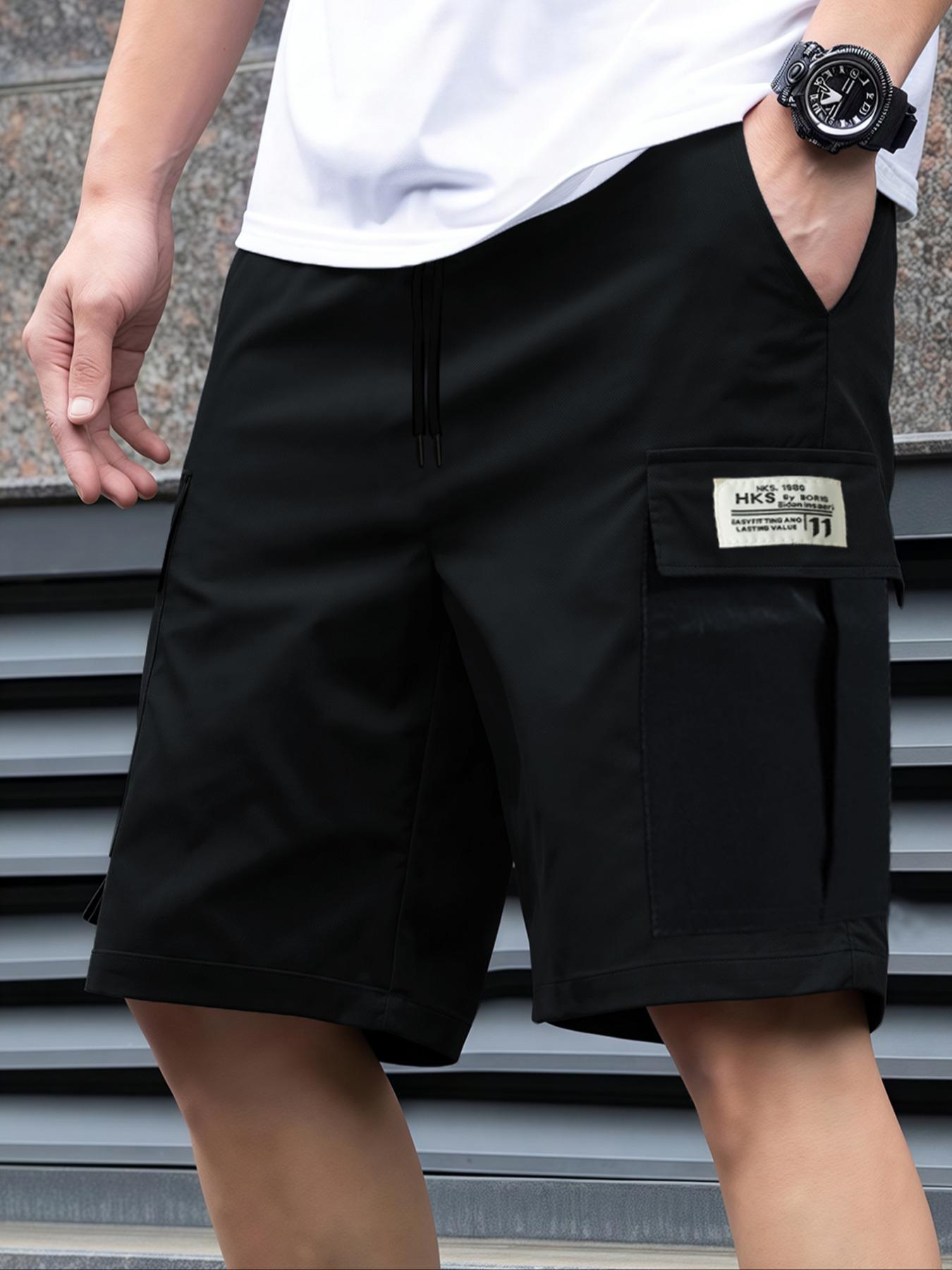 Men's Plain Casual Sports Shor - Cycling Shorts For Commute 评论和价格