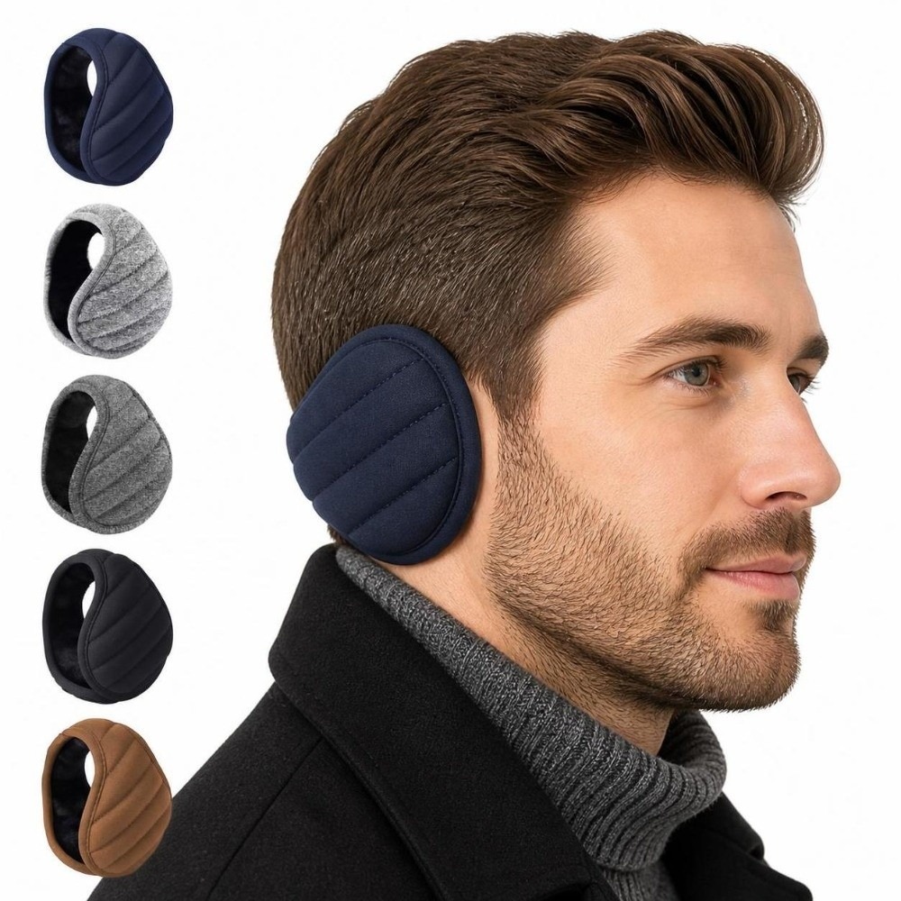 Thick Lined Winter Earmuffs Li - Winter Cycling Commute 评论和价格