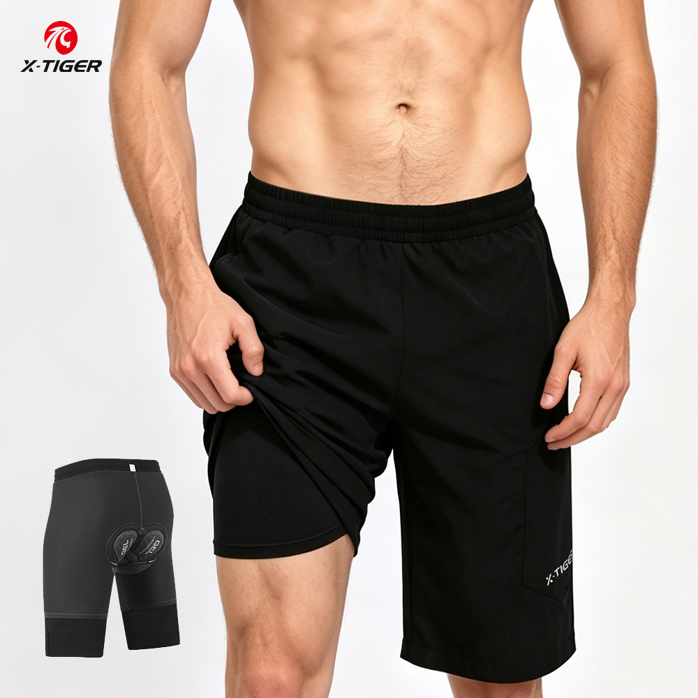 X-TIGER 2 in 1 Cycling Shorts  - Cycling Shorts For Commute 评论和价格